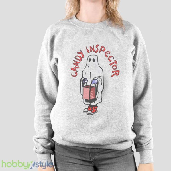 Scary Candy Inspector Halloween Ghost Costume Shirt Product Photo 2