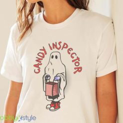 Scary Candy Inspector Halloween Ghost Costume Shirt Product Photo 4