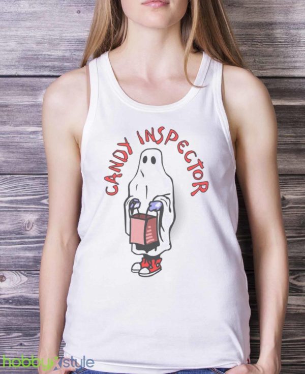 Scary Candy Inspector Halloween Ghost Costume Shirt Product Photo 5