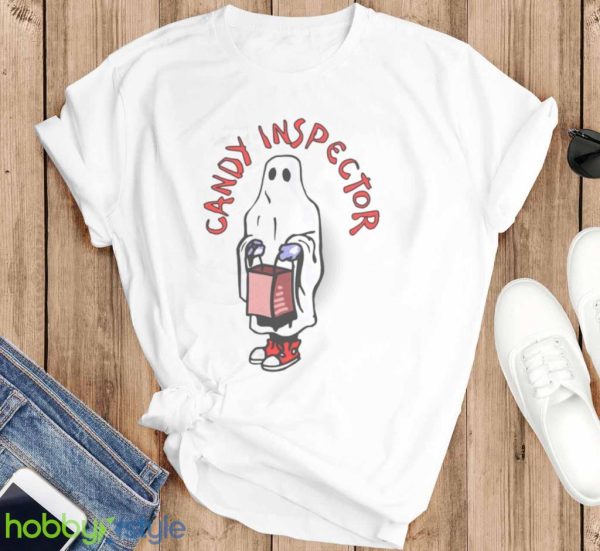 Scary Candy Inspector Halloween Ghost Costume Shirt Product Photo 6