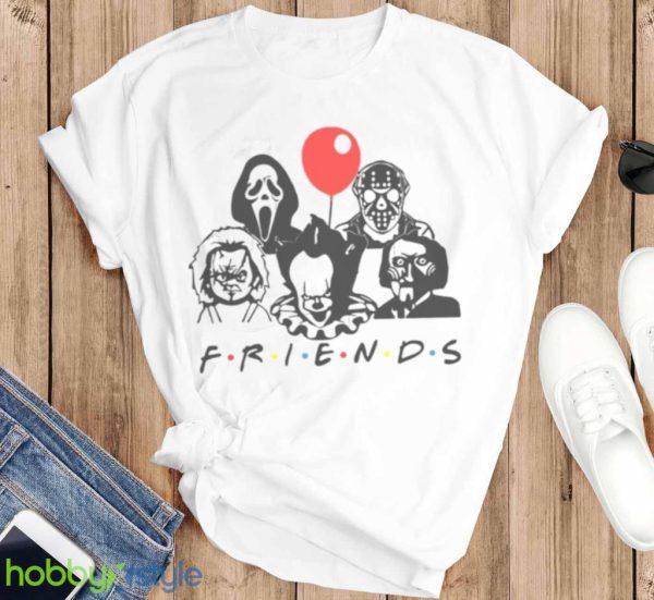 Scary Squad United Halloween Horror Friends Shirt Product Photo 3