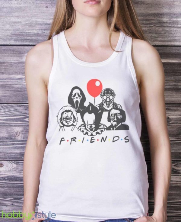 Scary Squad United Halloween Horror Friends Shirt Product Photo 5