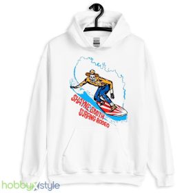 Shayne Smith Surfing Rodeo Shirt - White Ladies Tank Top