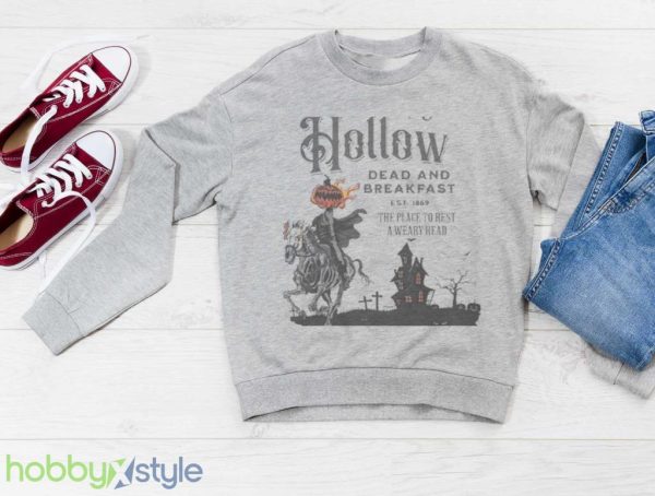 Sleepy Hollow Dead And Breakfast Halloween 2023 Shirt Product Photo 3
