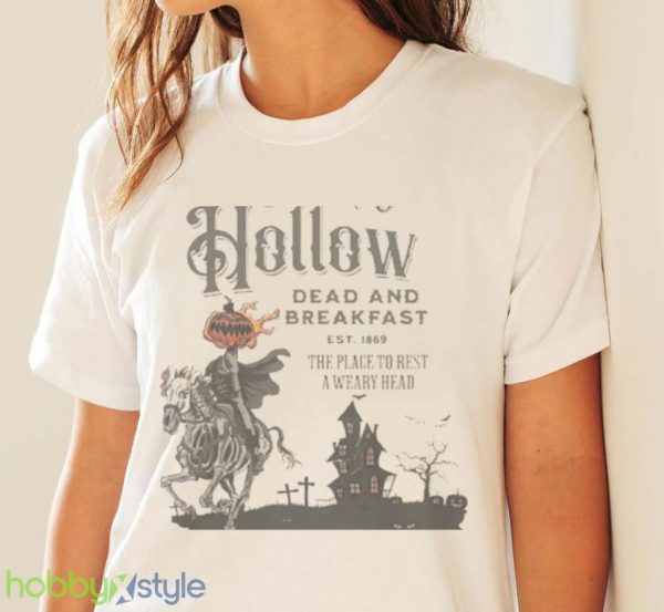 Sleepy Hollow Dead And Breakfast Halloween 2023 Shirt Product Photo 4