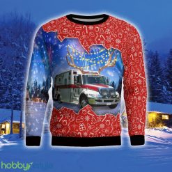 St. Mary's County Maryland Mechanicsville Volunteer Rescue Squad 3D Sweater For Men And Women Gift For Christmas - St. Mary's County, Maryland, Mechanicsville Volunteer Rescue Squad Christmas Ugly Sweater 3D_2