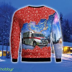 St. Mary's County Maryland Mechanicsville Volunteer Rescue Squad 3D Sweater For Men And Women Gift For Christmas - St. Mary's County, Maryland, Mechanicsville Volunteer Rescue Squad Christmas Ugly Sweater 3D_3