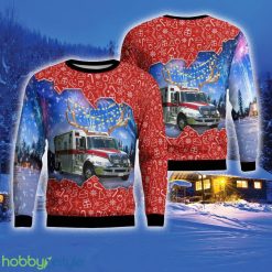 St. Mary's County Maryland Mechanicsville Volunteer Rescue Squad 3D Sweater For Men And Women Gift For Christmas - St. Mary's County, Maryland, Mechanicsville Volunteer Rescue Squad Christmas Ugly Sweater 3D_1