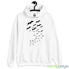 Swarm Of Bats Halloween shirt - White Men T-Shirt