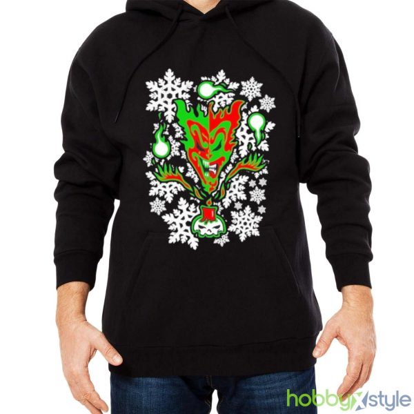 The Amazing Jeckel Bros Xmas Shirt - Men Black Hoodie