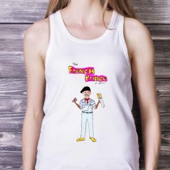 THE FRENCH PRINCE OF BEL AIR MEN’S T SHIRT - White Ladies Tank Top