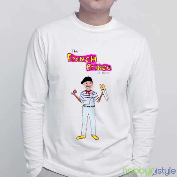 THE FRENCH PRINCE OF BEL AIR MEN’S T SHIRT - White Sweatshirt
