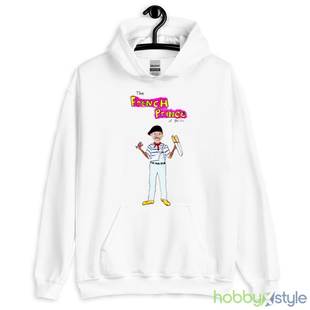 THE FRENCH PRINCE OF BEL AIR MEN’S T SHIRT - 18500 Unisex Heavy Blend Hooded Sweatshirt-1