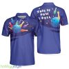 This is how I roll Mens Blue Bowling Polo Shirt For Men And Women - This is how I roll Mens Blue Bowling Polo Shirt_2