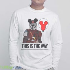 This Is The Way Star Wars Mickey Ears Mandalorian Darth Vader Halloween Shirt Product Photo 6