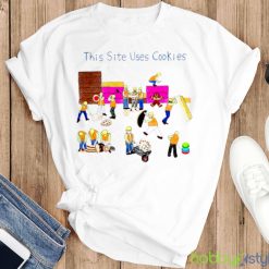 THIS SITE USES COOKIES MEN’S T SHIRT - T-SHIRT FLAT