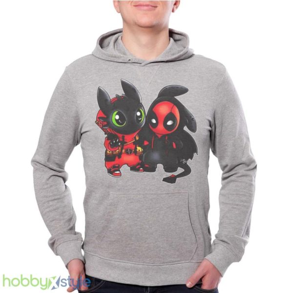 Toothless And Deadpool Friends Marvel Halloween Shirt Product Photo 2