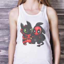 Toothless And Deadpool Friends Marvel Halloween Shirt Product Photo 5