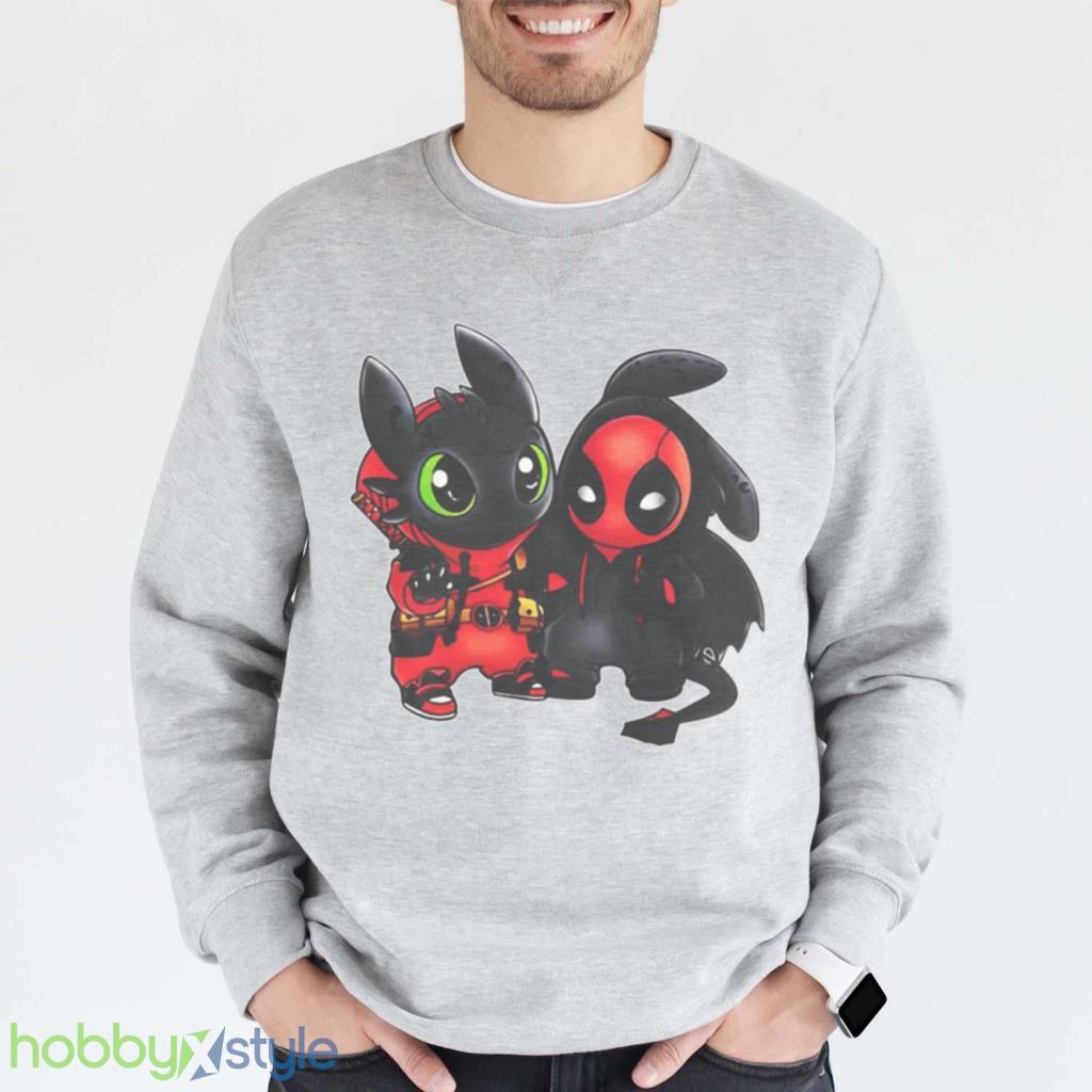 Toothless And Deadpool Friends Marvel Halloween Shirt Product Photo 1
