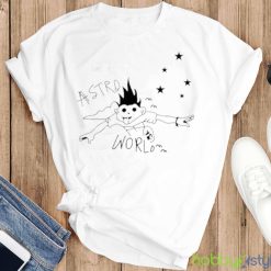 Travis Scott Astroworld Look Mom I Can Fly Shirt - T-SHIRT FLAT