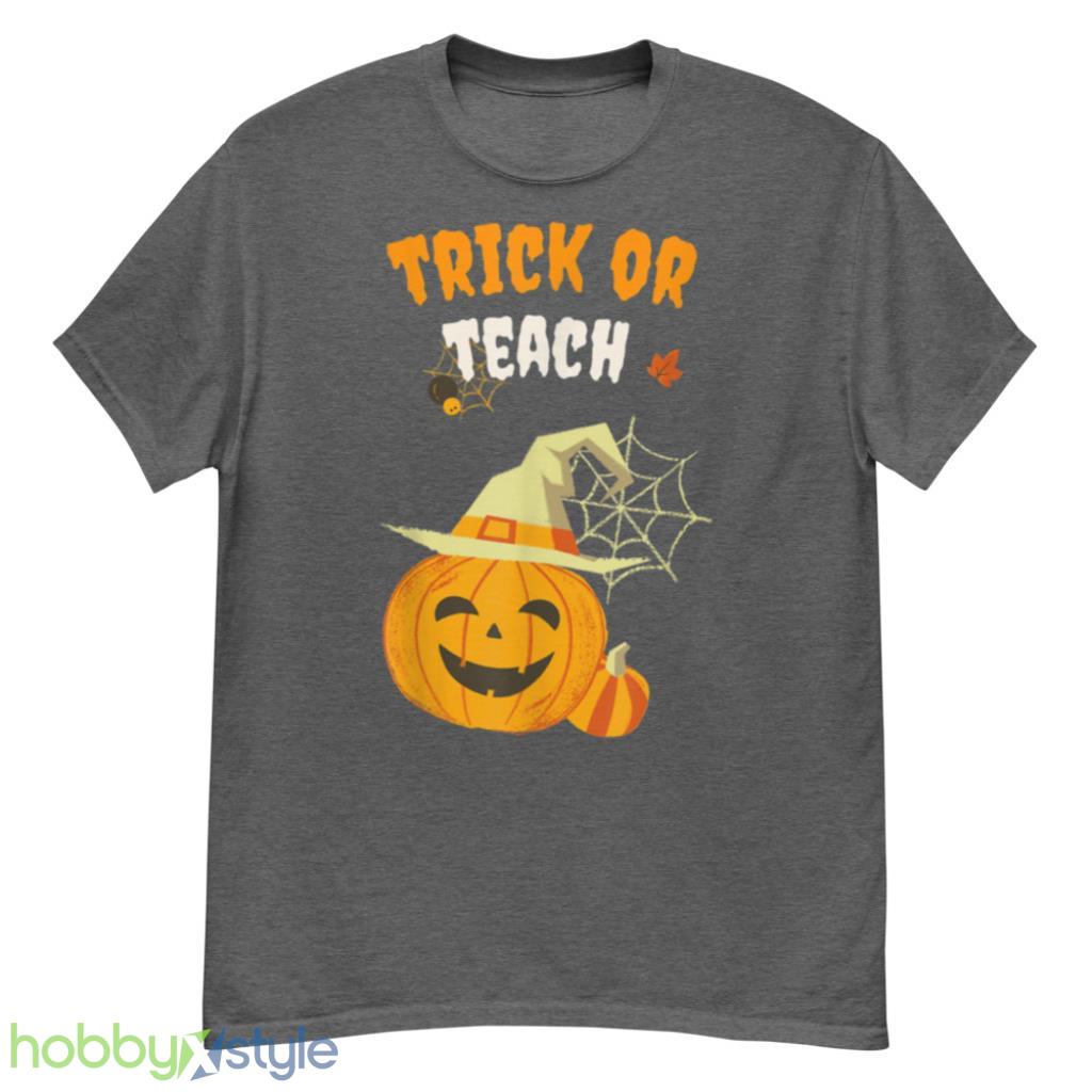 Trick Or Teach Funny Teacher Halloween Teacher Women Men T Shirt Product Photo 2