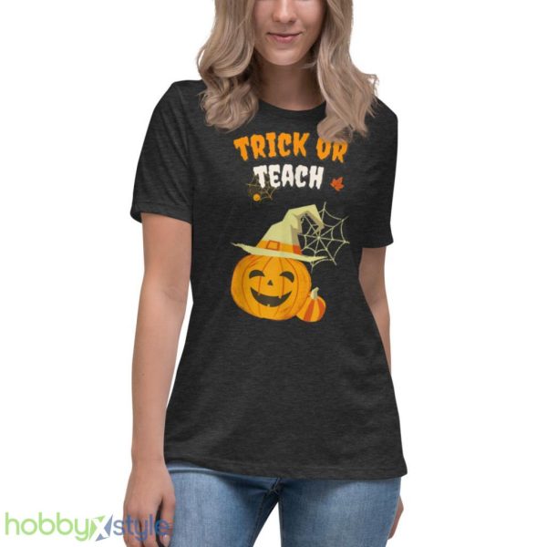 Trick Or Teach Funny Teacher Halloween Teacher Women Men T Shirt Product Photo 11
