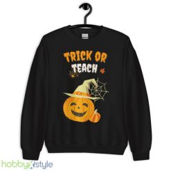 Trick Or Teach Funny Teacher Halloween Teacher Women Men T Shirt Product Photo 7