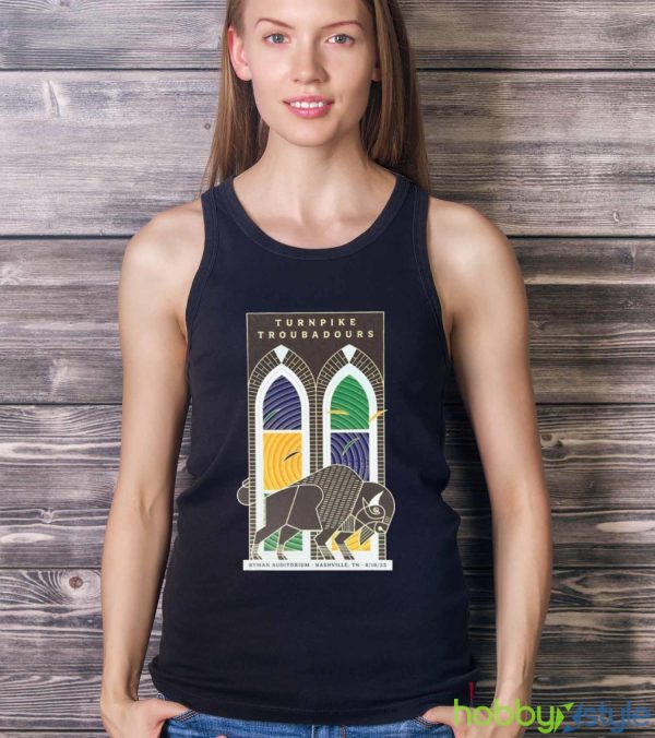 Turnpike Troubadours Ryman Auditorium August 2023 Nashville TN Poster Shirt - Ladies Tank Top