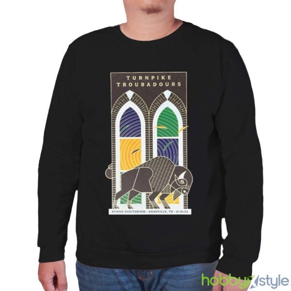 Turnpike Troubadours Ryman Auditorium August 2023 Nashville TN Poster Shirt - Unisex Sweatshirt