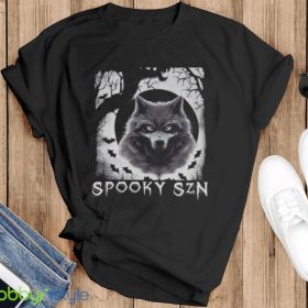 Werewolf Shirt Spooky Bats Comfy Halloween Shirt Product Photo 4
