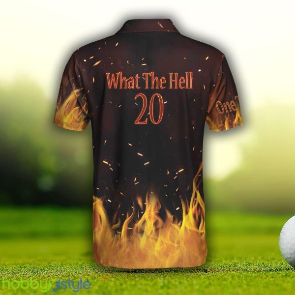 What The Hell 20 Bowling Custom Name Polo Shirt For Men And Women - What The Hell 20 Bowling Custom Polo Shirt_3