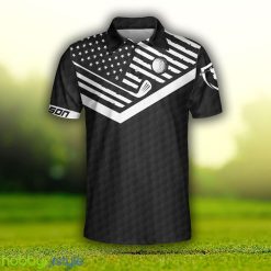 When My Wife Lets Me Play Golf, Black American Flag Golf Shirt Custom Name Polo Shirt - When My Wife Lets Me Play Golf Custom Polo Shirt, Personalized Black American Flag Golf Shirt For Men_3