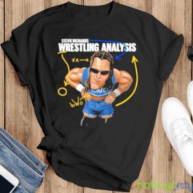 Wrestling Analysis Shirt - Men Black Hoodie