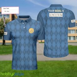 Your Goal Is Universe, Chemistry Shirt Custom Name Polo Shirt For Men And Women - Your Goal Is Universe Custom Polo Shirt, Personalized Chemistry Shirt For Men_7