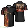 Your Hole Is My Goal Golf, Black Flame Fragmented Golfer, Best Golf Shirt Polo Shirt - Your Hole Is My Goal Golf Polo Shirt, Black Flame Fragmented Golfer Polo Shirt, Best Golf Shirt For Men_2