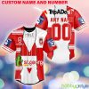 St. George Illawarra Dragons Custom Number And Name NRL Uniform Baseball Jersey Shirt Gift For Fans - St. George Illawarra Dragons CUSTOM NRL Uniform Baseball Jersey _2