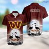 Washington Commanders NFL Hawaiian Shirt Flamingo Tropical New Fashion For Fans Custom Name Washington Commanders NFL Hawaiian Shirt Flamingo Tropical New Fashion For Fans Custom Name Product Photo 1