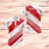 Custom Name Peru Flag Polo Shirts For Men Product Photo 1