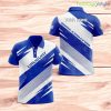 Custom Name Uruguay Flag Polo Shirts For Men Product Photo 1
